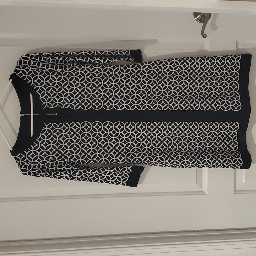 B&W dress